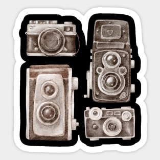 Film cameras Sticker